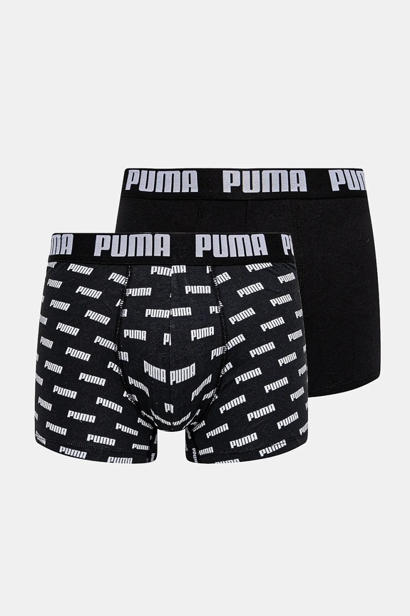Puma boxeri 2-pack Everyday AOP uni negru 938324