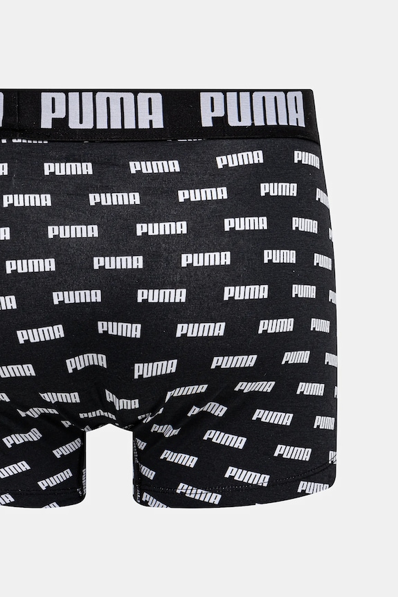 Puma boxeri 2-pack Everyday AOP 938324 negru