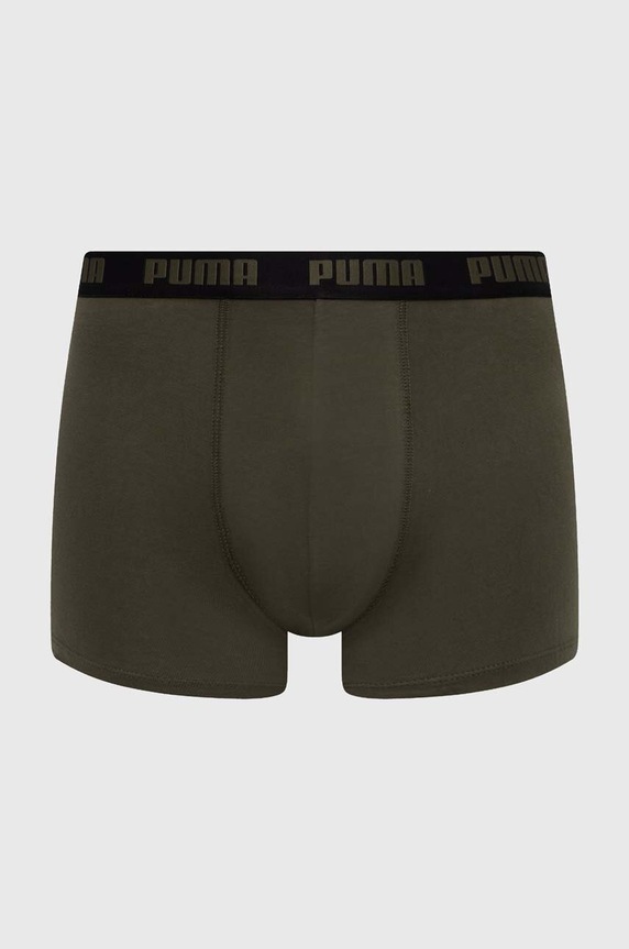 Boksarice Puma 3-pack 938327 zelena AW25