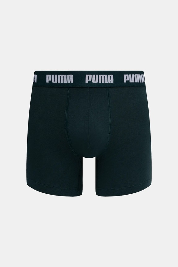 Boxerky Puma 3-pak Everyday burgundské 938327