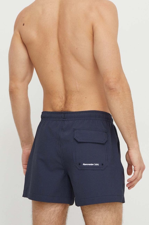 Abercrombie & Fitch szorty kąpielowe KI133.4066.250 granatowy SS24