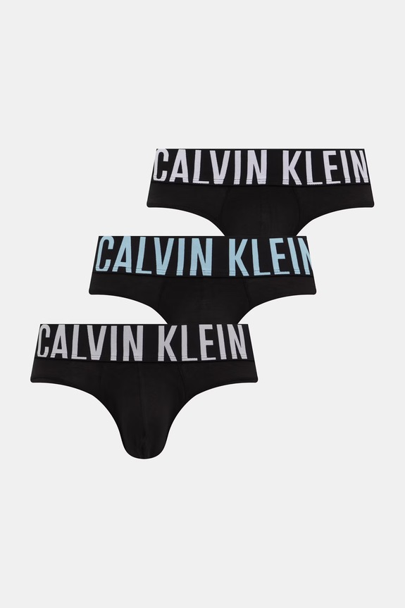 Calvin Klein Underwear slipy męskie 3-pack czarny 000NB3607A