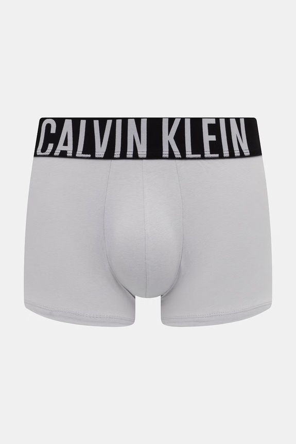 Calvin Klein Underwear bokserki męskie bawełniane z elastanem 3-pack 000NB3608A niebieski AA00