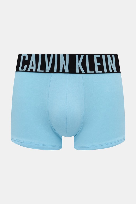 Odzież Calvin Klein Underwear bokserki męskie bawełniane z elastanem 3-pack 000NB3608A niebieski