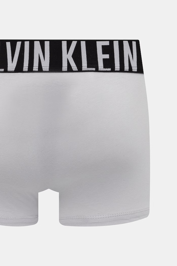 Calvin Klein Underwear bokserki męskie bawełniane z elastanem 3-pack 000NB3608A niebieski