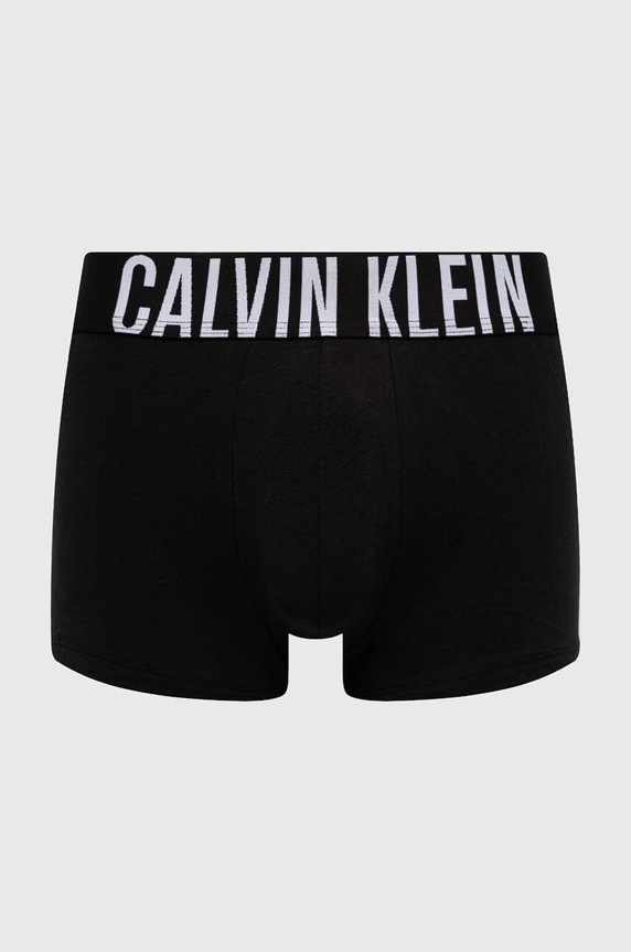 Calvin Klein Underwear bokserki męskie bawełniane z elastanem 3-pack niebieski 000NB3608A