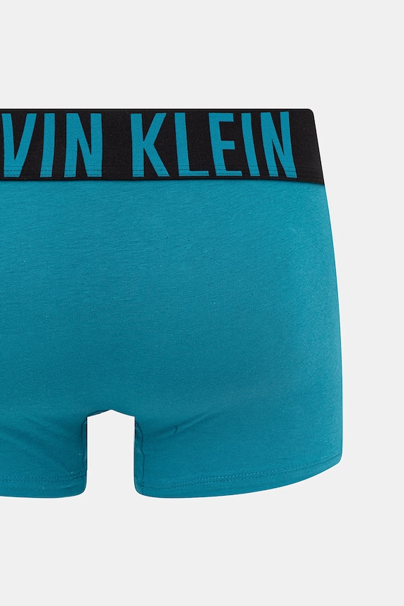 Calvin Klein Underwear boxeri bărbați din bumbac cu elastan pachet de 3 000NB3608A turcoaz