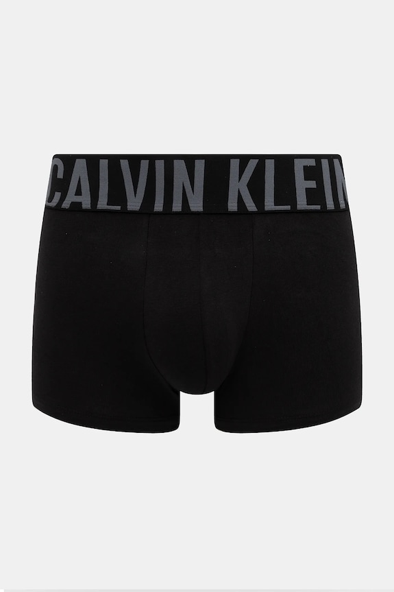 Calvin Klein Underwear bokserki męskie bawełniane z elastanem 3-pack szary 000NB3608A