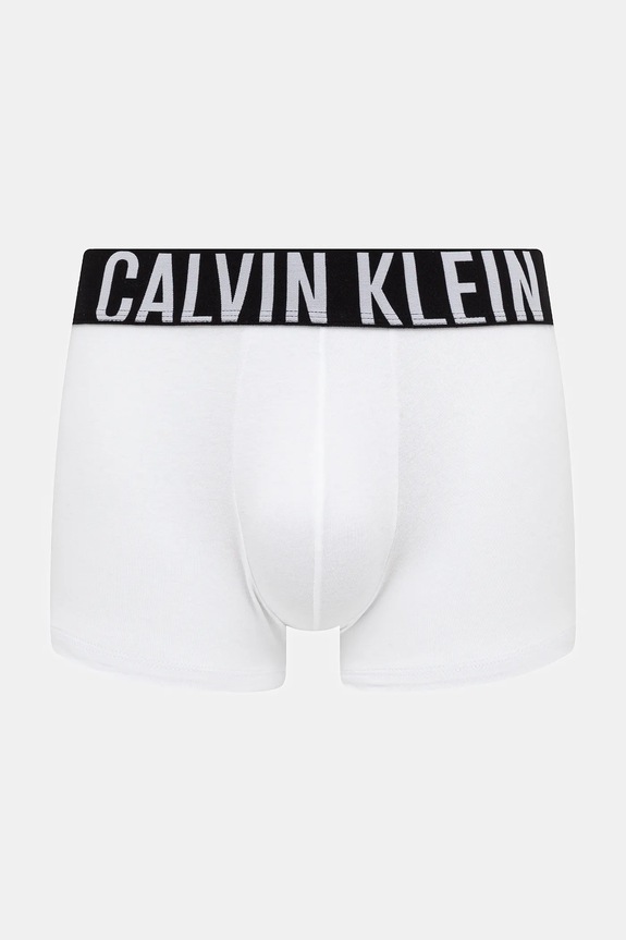 Odzież Calvin Klein Underwear bokserki męskie bawełniane z elastanem 3-pack 000NB3608A niebieski