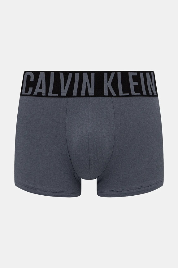 Calvin Klein Underwear bokserki męskie bawełniane z elastanem 3-pack niebieski 000NB3608A