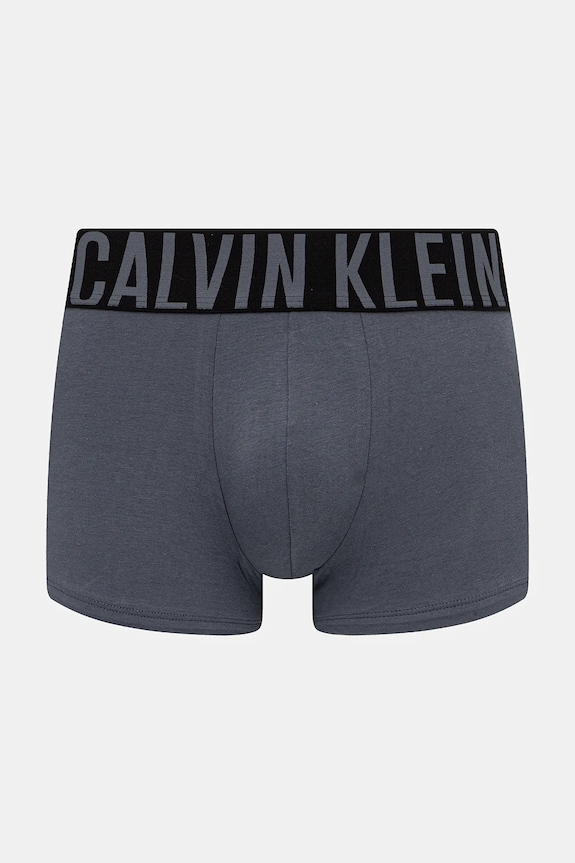 Calvin Klein Underwear bokserki męskie bawełniane z elastanem 3-pack niebieski 000NB3608A