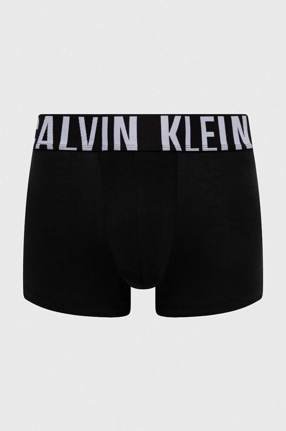 Calvin Klein Underwear bokserki męskie bawełniane z elastanem 3-pack 000NB3608A czarny AA00