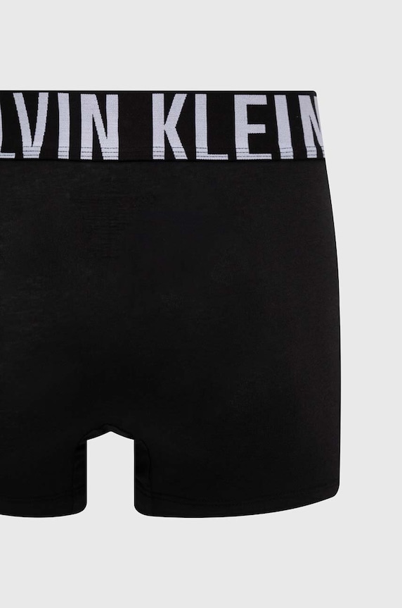 Odzież Calvin Klein Underwear bokserki męskie bawełniane z elastanem 3-pack 000NB3608A czarny