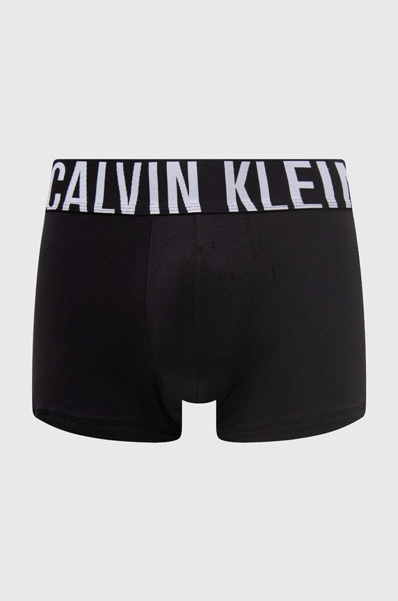 Calvin Klein Underwear bokserki męskie bawełniane z elastanem 3-pack 000NB3608A czarny AA00