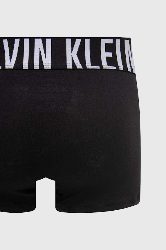 Odzież Calvin Klein Underwear bokserki męskie bawełniane z elastanem 3-pack 000NB3608A czarny