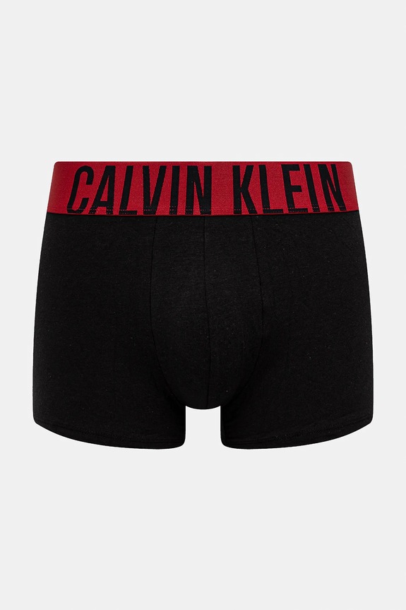 Calvin Klein Underwear bokserki męskie bawełniane z elastanem 3-pack 000NB3608A czarny AA00