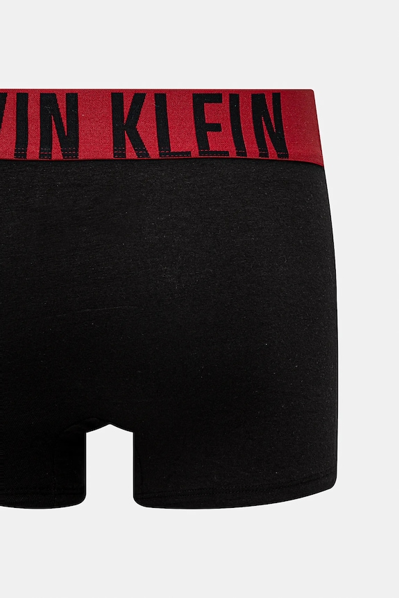 Odzież Calvin Klein Underwear bokserki męskie bawełniane z elastanem 3-pack 000NB3608A czarny