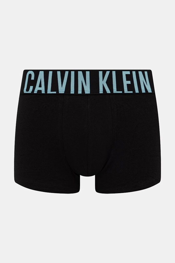 Calvin Klein Underwear bokserki męskie bawełniane z elastanem 3-pack czarny 000NB3608A