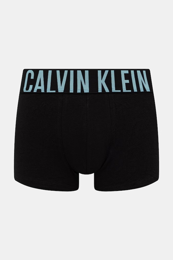 Calvin Klein Underwear bokserki męskie bawełniane z elastanem 3-pack czarny 000NB3608A