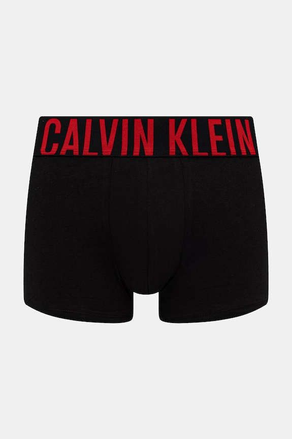 Calvin Klein Underwear bokserki męskie bawełniane z elastanem 3-pack czarny 000NB3608A