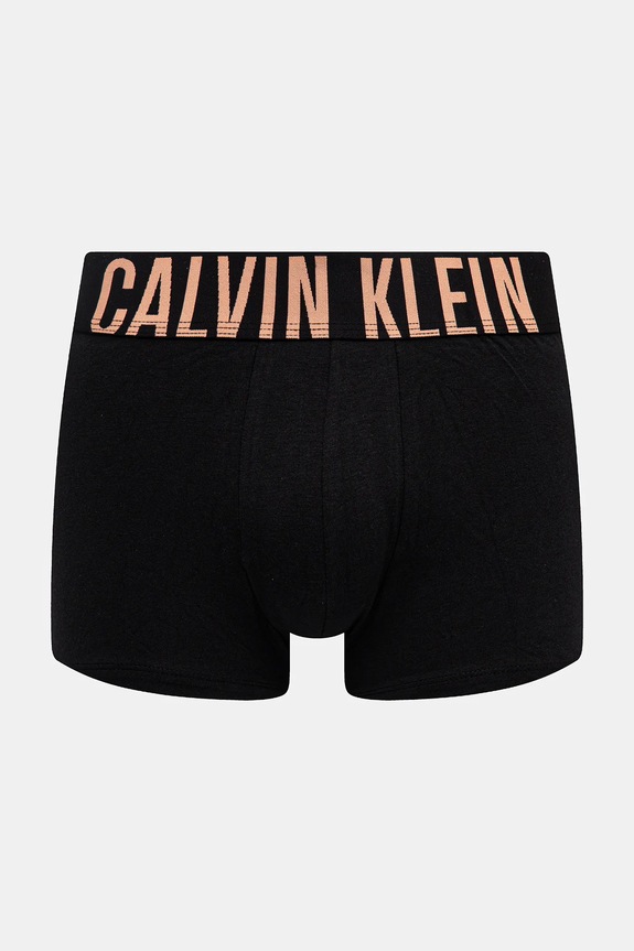 Calvin Klein Underwear boxeri bărbați din bumbac cu elastan pachet de 3 000NB3608A negru AA00