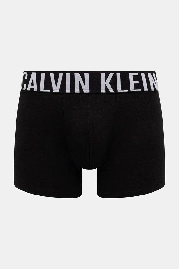 Calvin Klein Underwear priliehavé boxerky pánske s bavlnou 3-pak čierna 000NB3609A