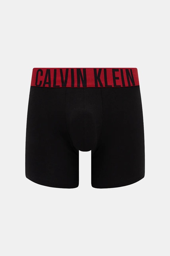 Calvin Klein Underwear priliehavé boxerky pánske s bavlnou 3-pak 000NB3609A čierna SS26