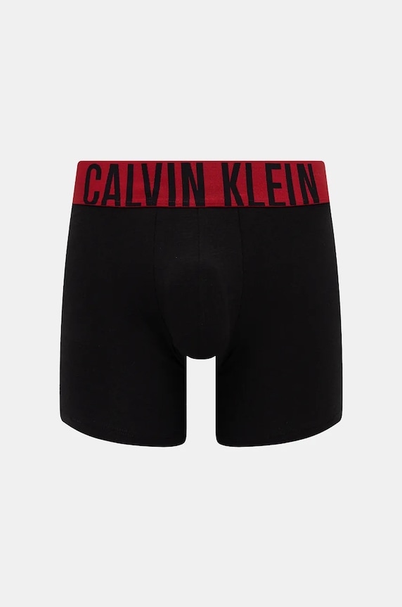 Calvin Klein Underwear priliehavé boxerky pánske s bavlnou 3-pak 000NB3609A čierna SS26