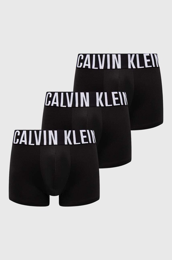 Calvin Klein Underwear boxeri 3-pack boxeri negru 000NB3775A
