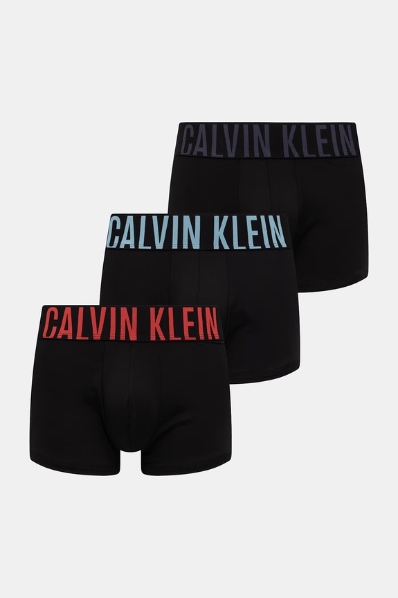 Calvin Klein spodná bielizeň 3-balenie čierna 000NB3775A