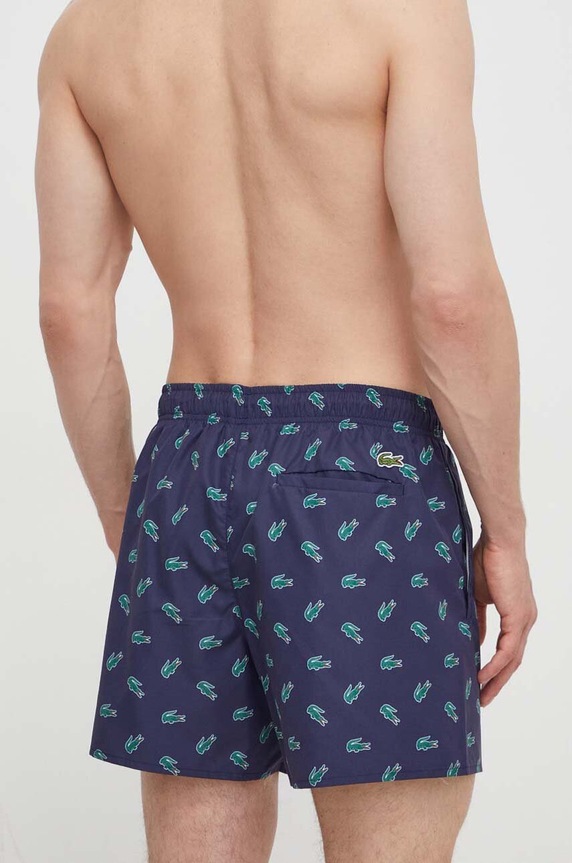 Lacoste szorty kąpielowe męskie MH7188 granatowy SS25
