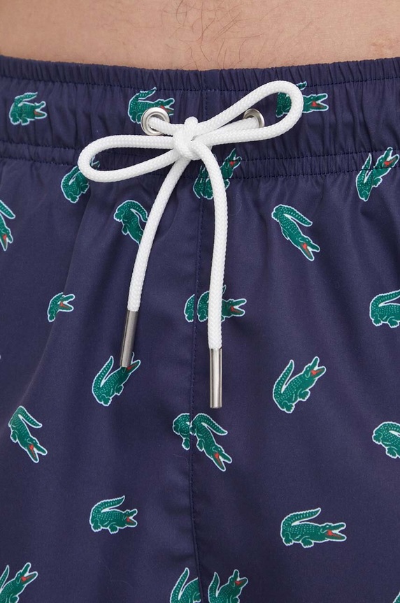 Odzież Lacoste szorty kąpielowe męskie MH7188 granatowy