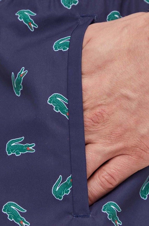 Lacoste szorty kąpielowe męskie MH7188 granatowy