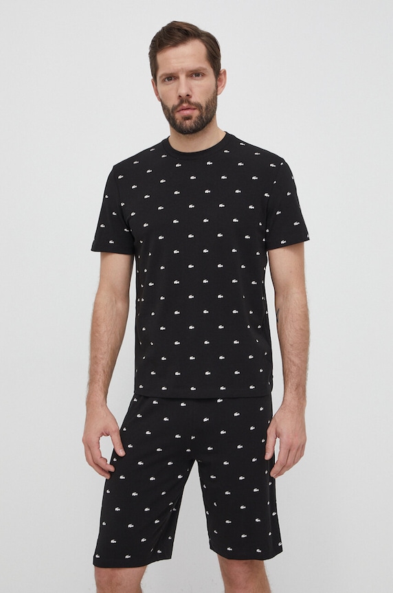 Lacoste pijama 4H3304 negru SS26