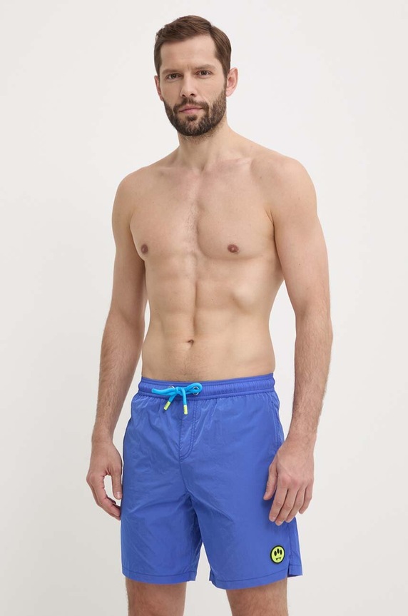 Barrow szorty kąpielowe S4BWMASS154 niebieski SS24