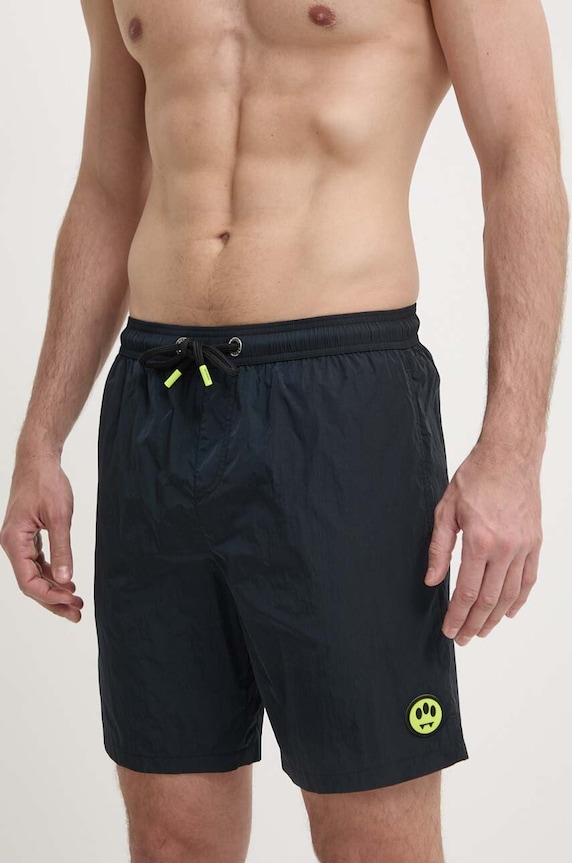 Barrow pantaloni scurti de baie negru S4BWMASS154