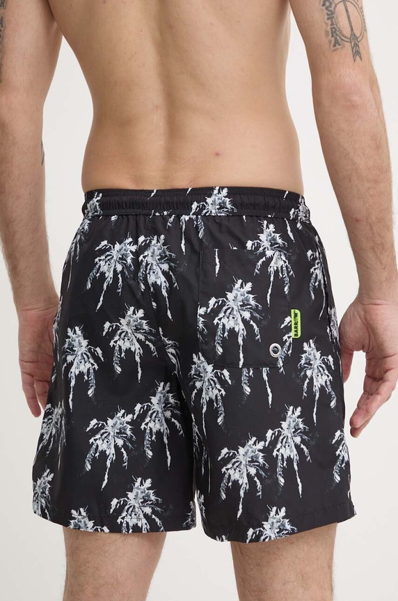 Odzież Barrow szorty kąpielowe S4BWMASS159 czarny
