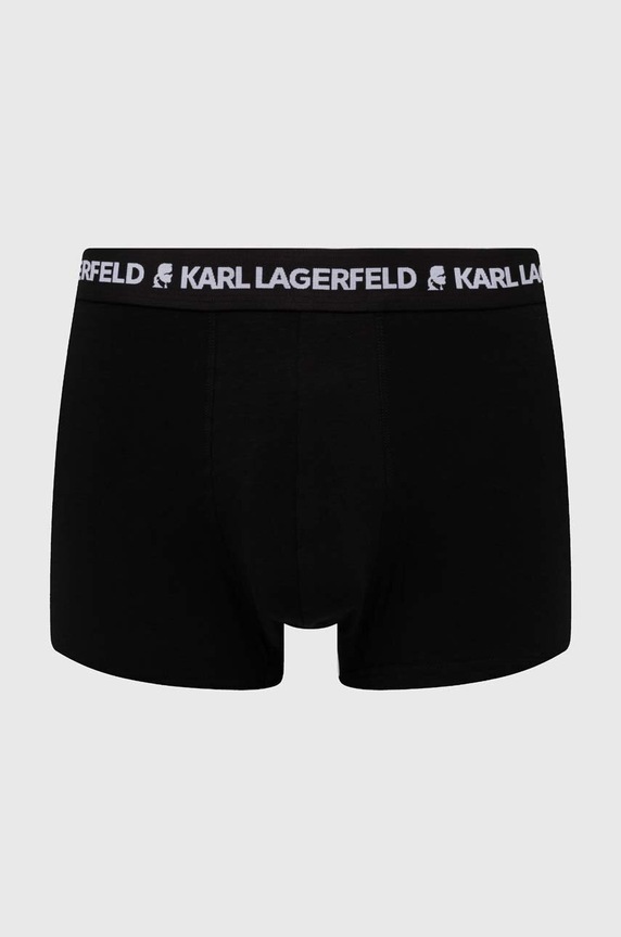 Karl Lagerfeld bokserki 3-pack czarny 240M2108