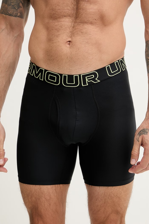 Under Armour bokserki męskie 63 Perf Tech Mesh 6in 3-pack 25UUSHJ063 szary SS26