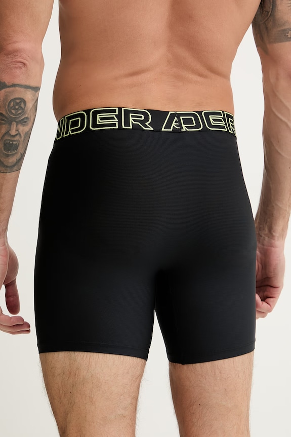 Under Armour bokserki męskie 63 Perf Tech Mesh 6in 3-pack 25UUSHJ063 szary