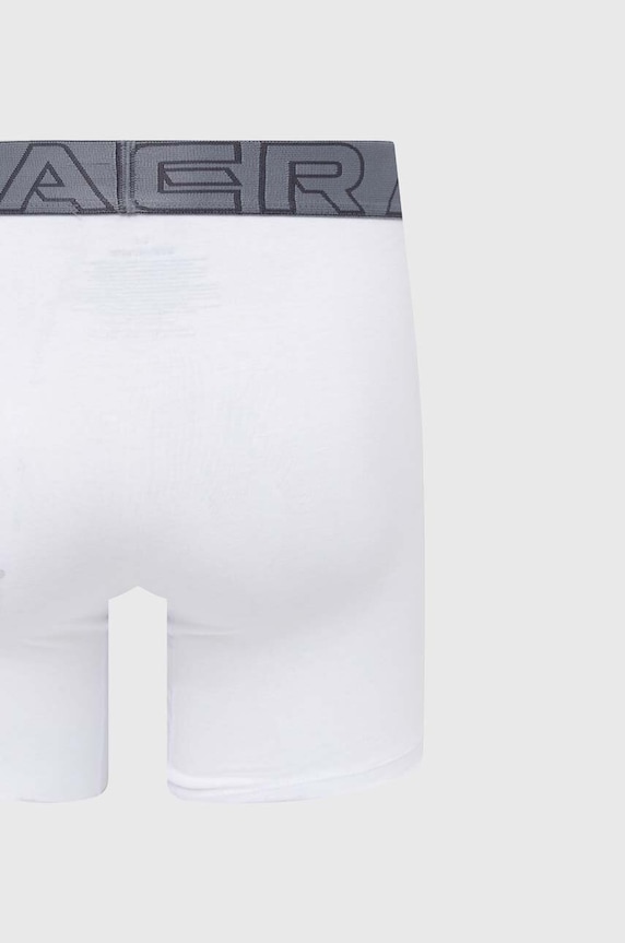 Ρούχα Under Armour μποξεράκι Ανδρικό 93 Perf Cotton 6in 3-pack 25UUSHJ093 λευκό