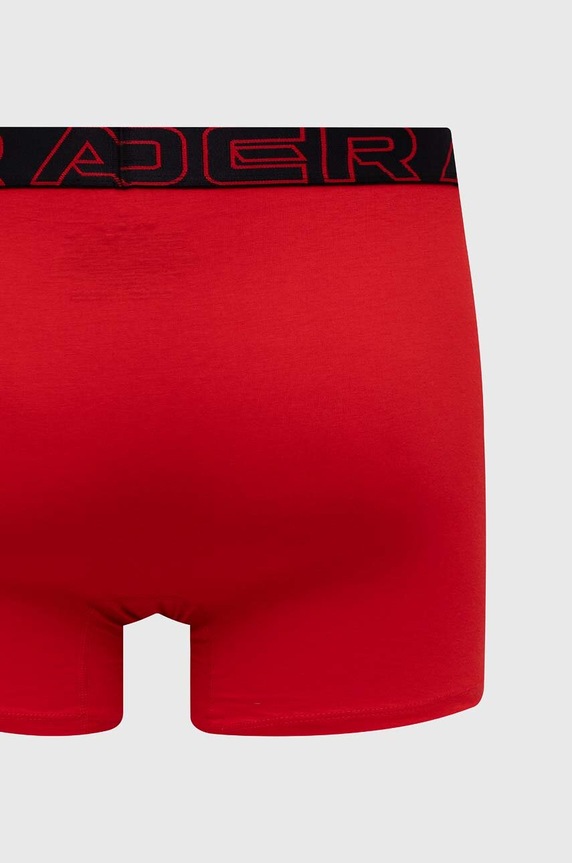 Under Armour μποξεράκι ανδρικό 93 Perf Cotton 6in 3-pack 25UUSHJ093 κόκκινο