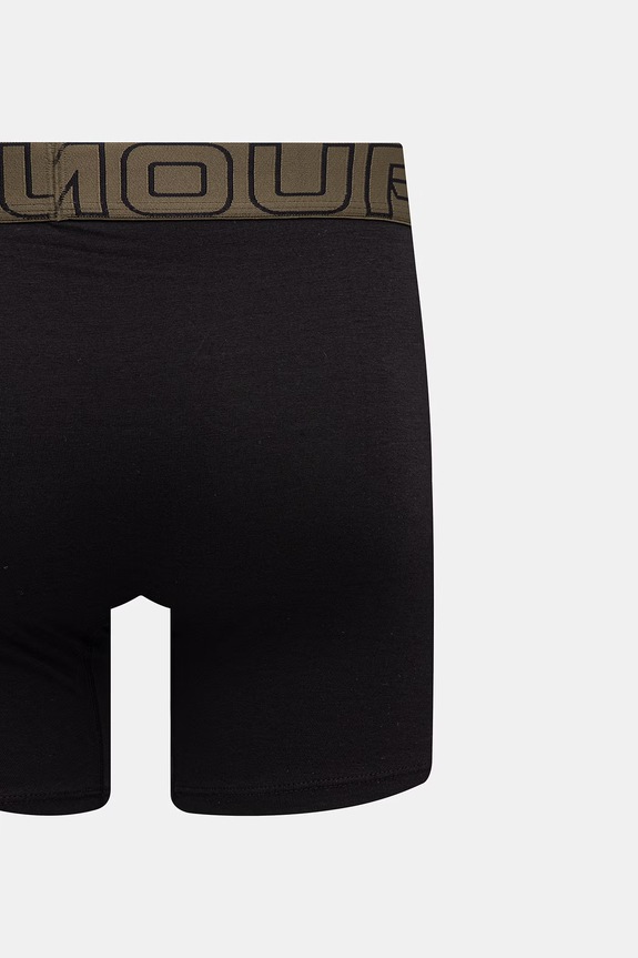 Under Armour Μποξεράκι Ανδρικό 93 Perf Cotton 6in 3-pack 25UUSHJ093 πράσινο