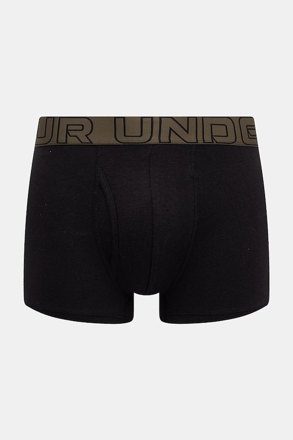 Ρούχα Ανδρικά μποξεράκια Under Armour 83 Perf Cotton 3-pack 25UUSHJ083 πράσινο