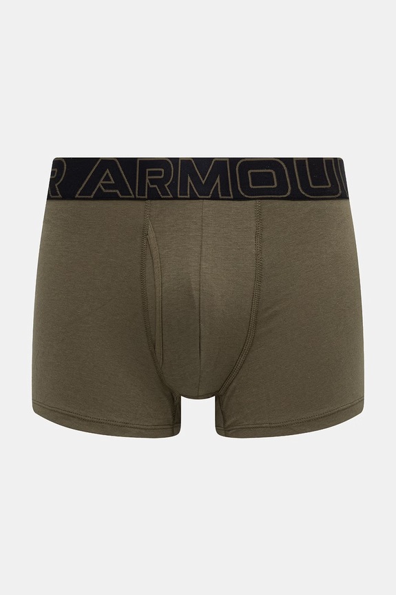 Ανδρικά μποξεράκια Under Armour 83 Perf Cotton 3-pack πράσινο 25UUSHJ083