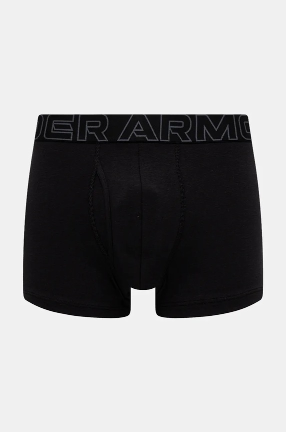 Under Armour μποξεράκι Ανδρικό 83 Perf Cotton 3in 3-pack 25UUSHJ083 γκρί SS26