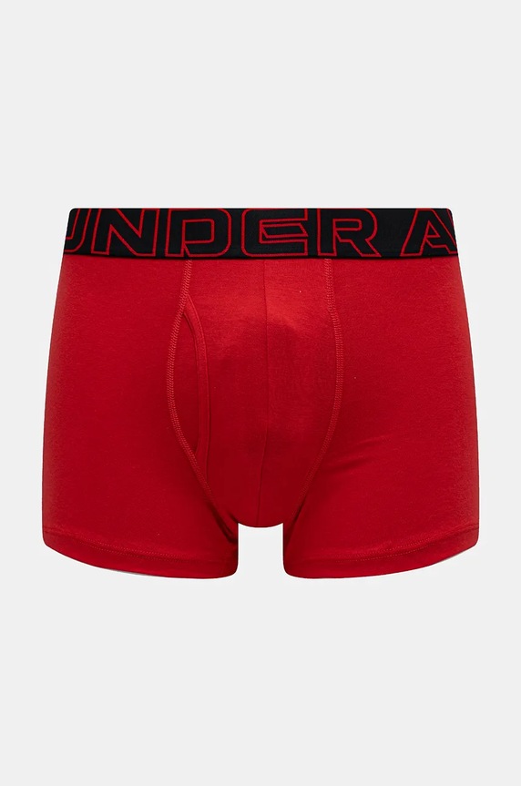 Ρούχα Under Armour μποξεράκι Ανδρικό 83 Perf Cotton 3in 3-pack 25UUSHJ083 γκρί