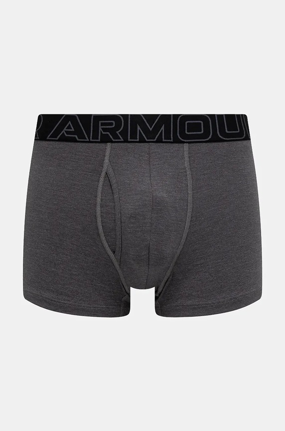 Under Armour μποξεράκι Ανδρικό 83 Perf Cotton 3in 3-pack γκρί 25UUSHJ083