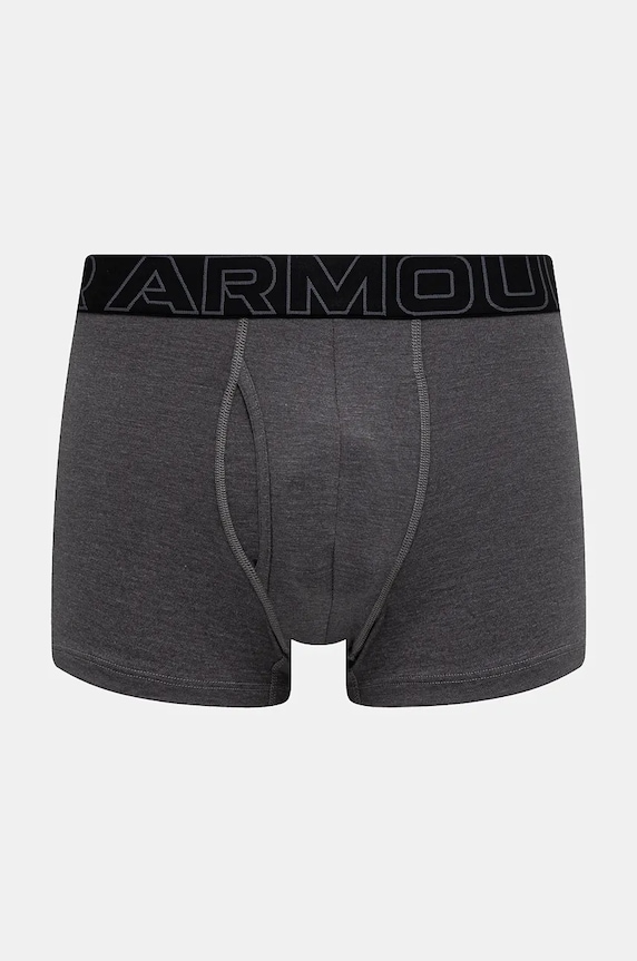 Under Armour μποξεράκι Ανδρικό 83 Perf Cotton 3in 3-pack γκρί 25UUSHJ083