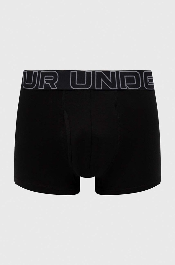 Under Armour μποξεράκι Ανδρικό 83 Perf Cotton 3in 3-pack 25UUSHJ083 μαύρο SS26